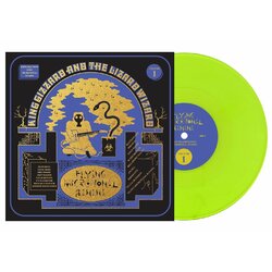 King Gizzard & The Lizard Wizard Flying Microtonal Banana  LP Blue & Gold Colored Vinyl Scratch And Sniff Product Sticker