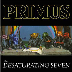 Primus The Desaturating Seven  LP Clear With Rainbow Splatter Colored Vinyl Download