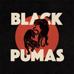 Black Pumas Black Pumas  LP Creme Colored Vinyl With Red And Black Splatter Limited