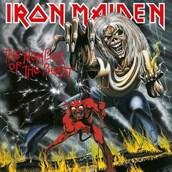 Iron Maiden Number Of The Beast Reissue  LP 180 Gram Limited