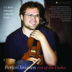 Petteri Iivonen Art Of The Violin Vinyl LP