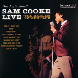 Sam Cooke One Night Stand: Live At Harlem Square  LP 180 Gram Limited