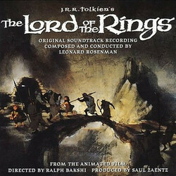 Leonard Rosenman J.R.R. Tolkien'S The Lord Of The Rings Soundtrack 2 LP Box 180 Gram Gatefold Alternate Movie Poster Map Of Middle Earth Lobby Card 4'