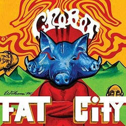 Crobot Welcome To Fat City  LP Colored Vinyl Interactive Anamorphic Art Packaging Gatefold