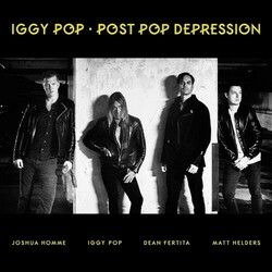 Iggy Pop Post Pop Depression Deluxe  LP 180 Gram Limited Feats. Joshua Homme Dean Fertita And Matt Helders Matte-Finish Thick Gatefold 16-Page Booklet