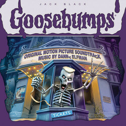 Danny Elfman Goosebumps Soundtrack 2 LP 180 Gram Revenge Of The Lawn Gnomes Green Splatter & Werewolf Of Fever Swamp Gray With Blue Splatter Colored V