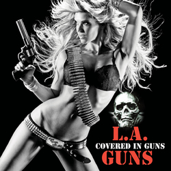 L.A. Guns Covered In Guns  LP Red Vinyl First Time On Vinyl