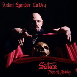 Anton Lavey Satan Takes A Holiday  LP 'Satanic' Red Vinyl Limited