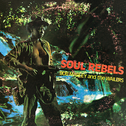 Bob Marley & Wailers Soul Rebel  LP Green Vinyl Limited