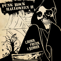 Various Artists Punk Rock Halloween Ii: Louder Faster & Scarier  LP Orange Vinyl