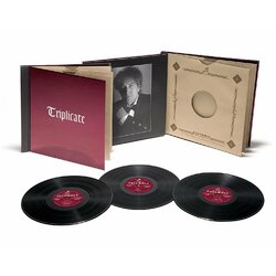 Bob Dylan Triplicate Deluxe Edition 3 LP 180 Gram Case-Made Book With 3 Bound In Pockets And 4-Pane L Folder Download Numbered