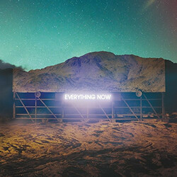 Arcade Fire Everything Now  LP Night Version 180 Gram Blue Colored Vinyl Gatefold Plastic O-Card Limited Indie-Retail Exclusive