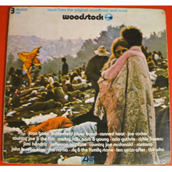 Various Woodstock - Music From The Original Soundtrack And More Vinyl 3 LP USED