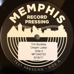 Tim Buckley Dream Letter: Live In London 1968 Vinyl 2 LP USED