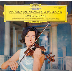 Antonín Dvořák / Maurice Ravel / Edith Peinemann / The Czech Philharmonic Orchestra / Peter Maag Violinkonzert A-moll Op. 53 = Violin Concerto In A Mi