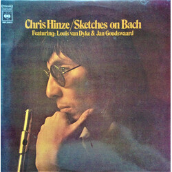 Chris Hinze / Louis van Dijk / Jan Goudswaard Sketches On Bach Vinyl LP USED