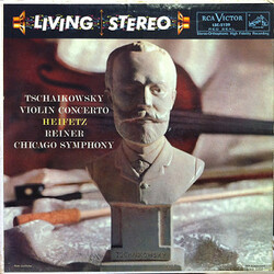 Pyotr Ilyich Tchaikovsky / Jascha Heifetz / Fritz Reiner / The Chicago Symphony Orchestra Violin Concerto Vinyl LP USED