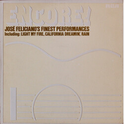 José Feliciano Encore! José Feliciano's Finest Performances Vinyl LP USED