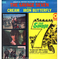 Various Original Motion Picture Sound Track The Savage Seven Featuring Cream / Iron Butterfly Vinyl LP USED