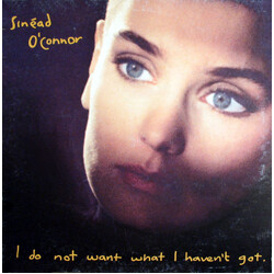 Sinéad O'Connor I Do Not Want What I Haven't Got Vinyl LP USED