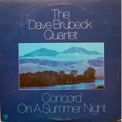 The Dave Brubeck Quartet Concord On A Summer Night Vinyl LP USED
