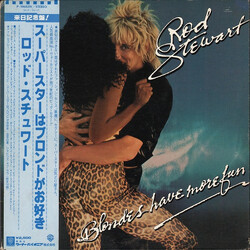 Rod Stewart Blondes Have More Fun Vinyl LP USED