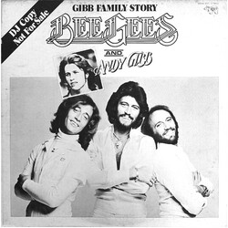 Bee Gees / Andy Gibb Gibb Family Story - DJ Copy Vinyl LP USED