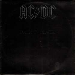 AC/DC Back In Black Vinyl LP USED