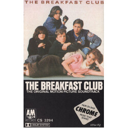 Various The Breakfast Club (The Original Motion Picture Soundtrack) Cassette USED