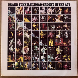 Grand Funk Railroad Caught In The Act Vinyl 2 LP USED
