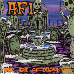 AFI The Art Of Downing MARBLE GREY VINYL LP USED