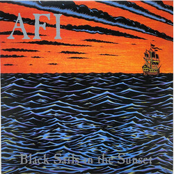 AFI Black Sails In The Sunset GREY MARBLE VINYL LP USED