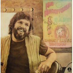 Kris Kristofferson Spooky Lady's Sideshow Vinyl LP USED