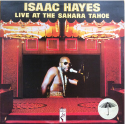 Isaac Hayes Live At The Sahara Tahoe Vinyl 2 LP USED