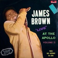 James Brown Live At The Apollo - Vol. 2 Vinyl 2 LP USED