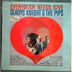 Gladys Knight And The Pips Everybody Needs Love Vinyl LP USED