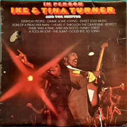 Ike & Tina Turner / The Ikettes In Person Vinyl LP USED