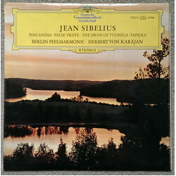 Jean Sibelius / Berliner Philharmoniker / Herbert von Karajan Finlandia • Valse Triste • The Swan Of Tuonela • Tapiola Vinyl LP USED