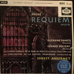 Ernest Ansermet / Gabriel Fauré / L'Orchestre De La Suisse Romande / Gérard Souzay Requiem Op.48 Vinyl LP USED