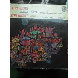 Igor Stravinsky Threni / Agon Vinyl LP USED