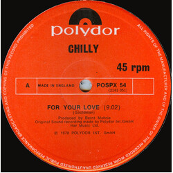 Chilly For Your Love Vinyl USED