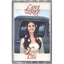 Lana Del Rey Lust For Life RED Cassette