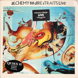 Dire Straits Alchemy - Dire Straits Live PROMO QUIEX Vinyl 2 LP USED