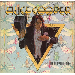 Alice Cooper Welcome To My Nightmare Vinyl LP USED