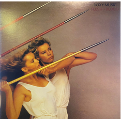 Roxy Music Flesh + Blood Vinyl LP USED