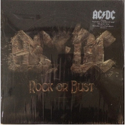 AC/DC Rock Or Bust With vinyl LP + CD in lenticular sleeve