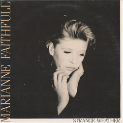 Marianne Faithfull Strange Weather VINYL LP