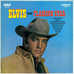 Elvis Presley Elvis Sings Flaming Star VINYL LP