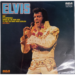 Elvis Presley Elvis VINYL LP - ORANGE
