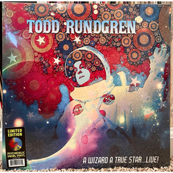 Todd Rundgren A Wizard A True Star...Live! VINYL 2LP - SWIRL